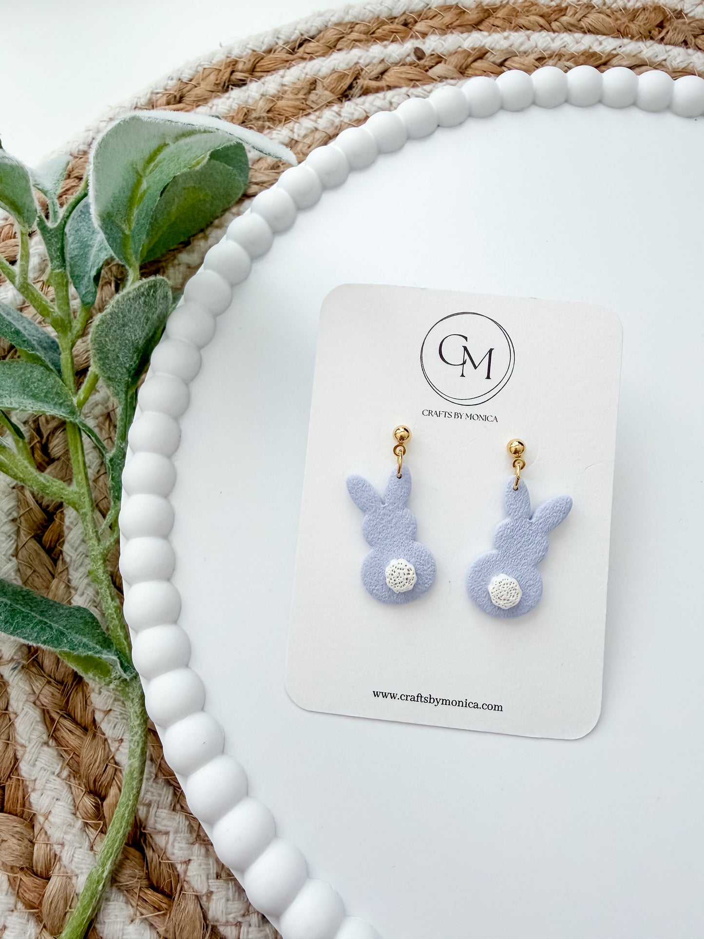 Clay Bunny Ball Stud Posts