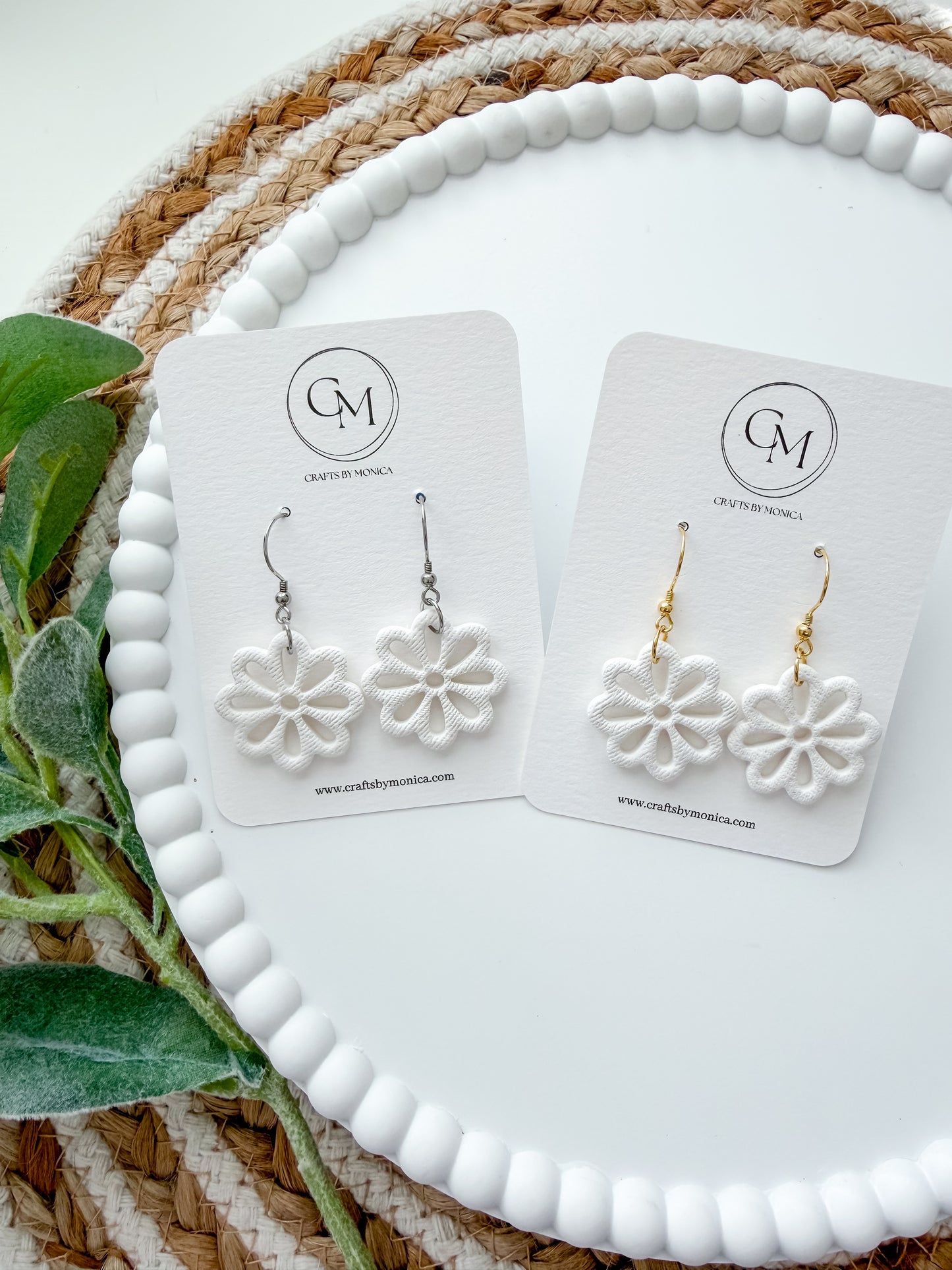 Hollow Flower Dangles