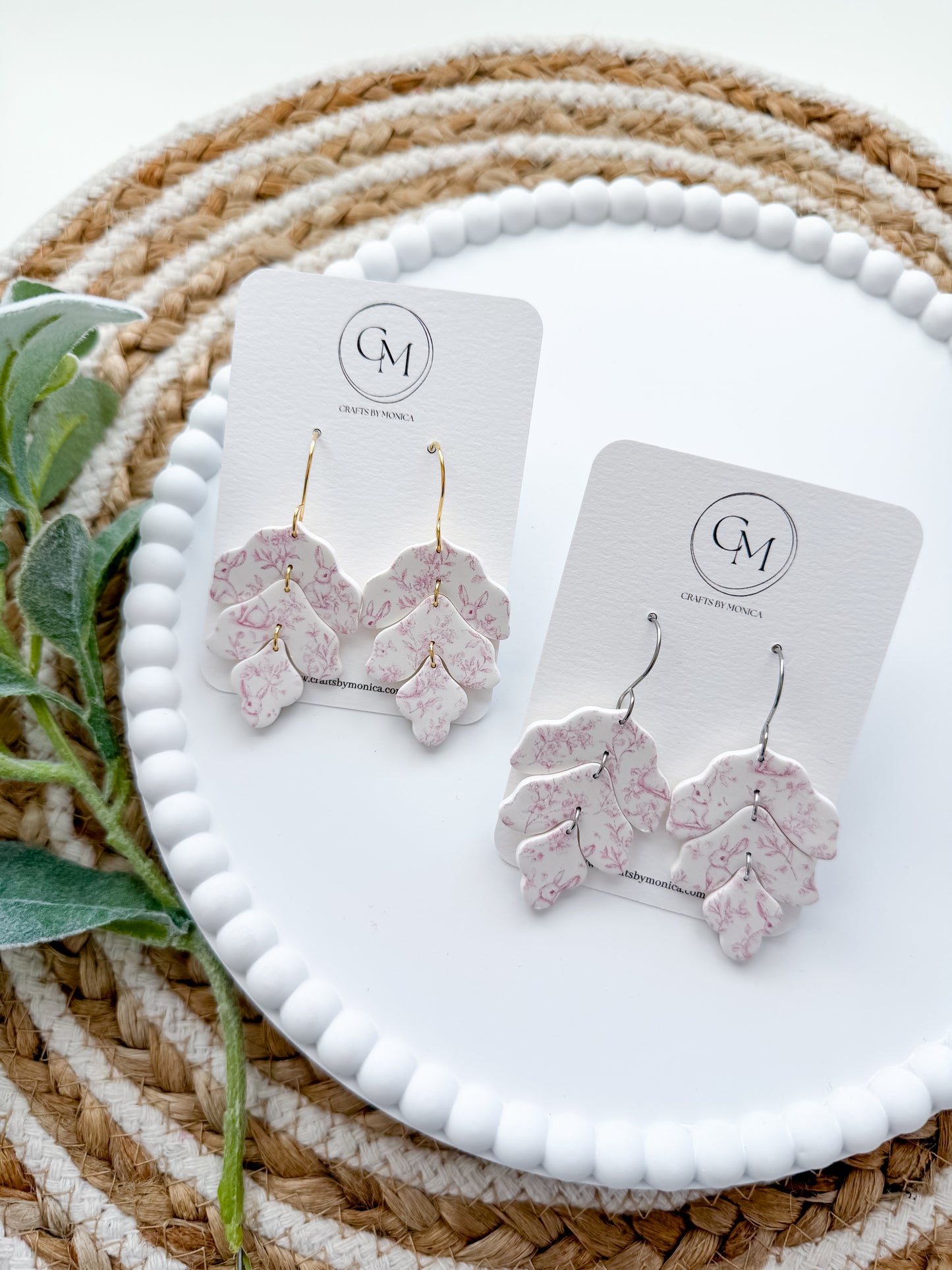 Spring Scallop Dangles