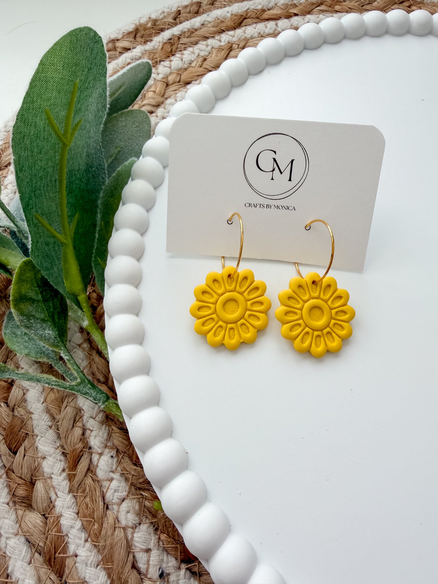 Floral Hoops