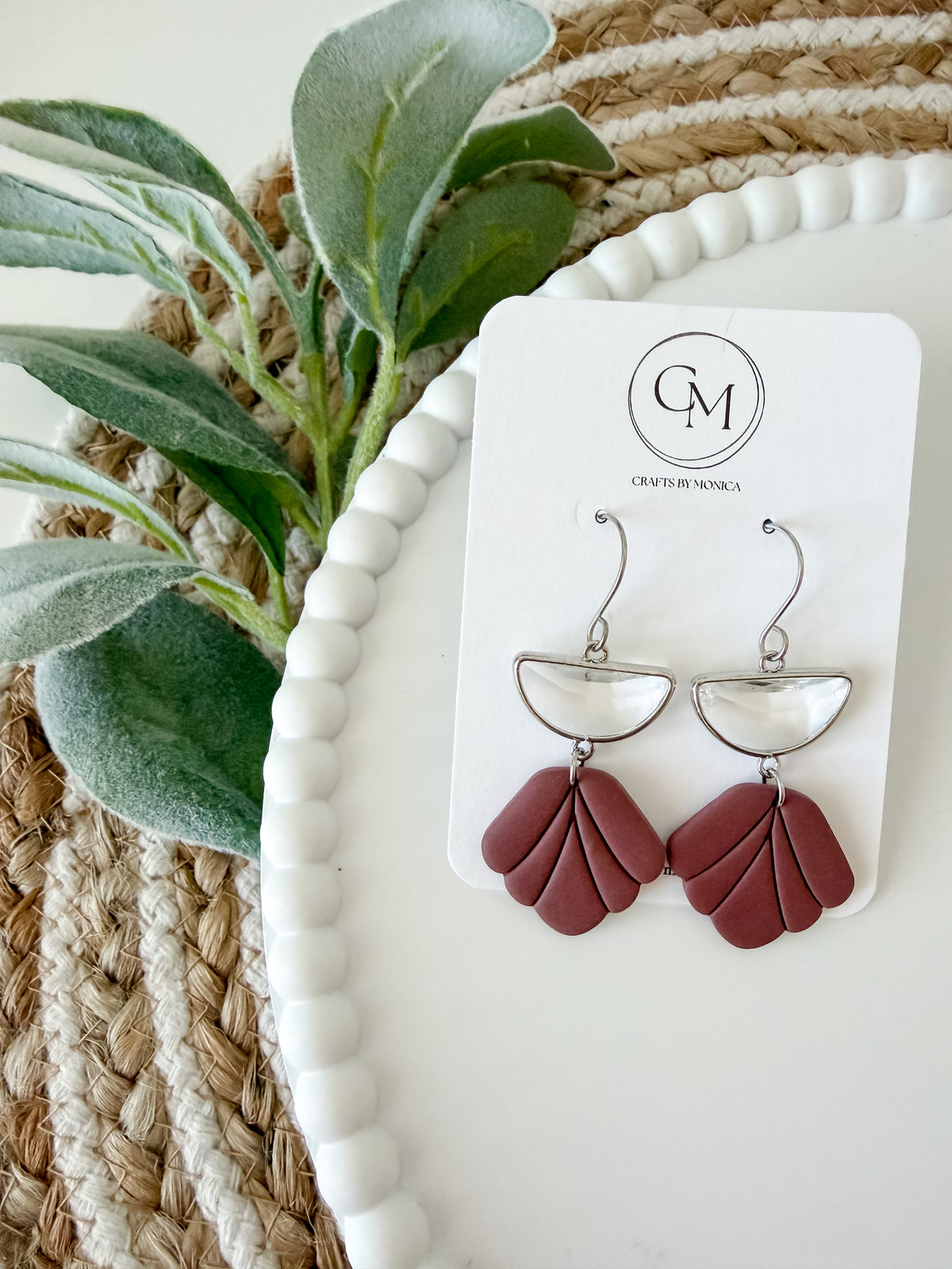 Clay Shell Dangle