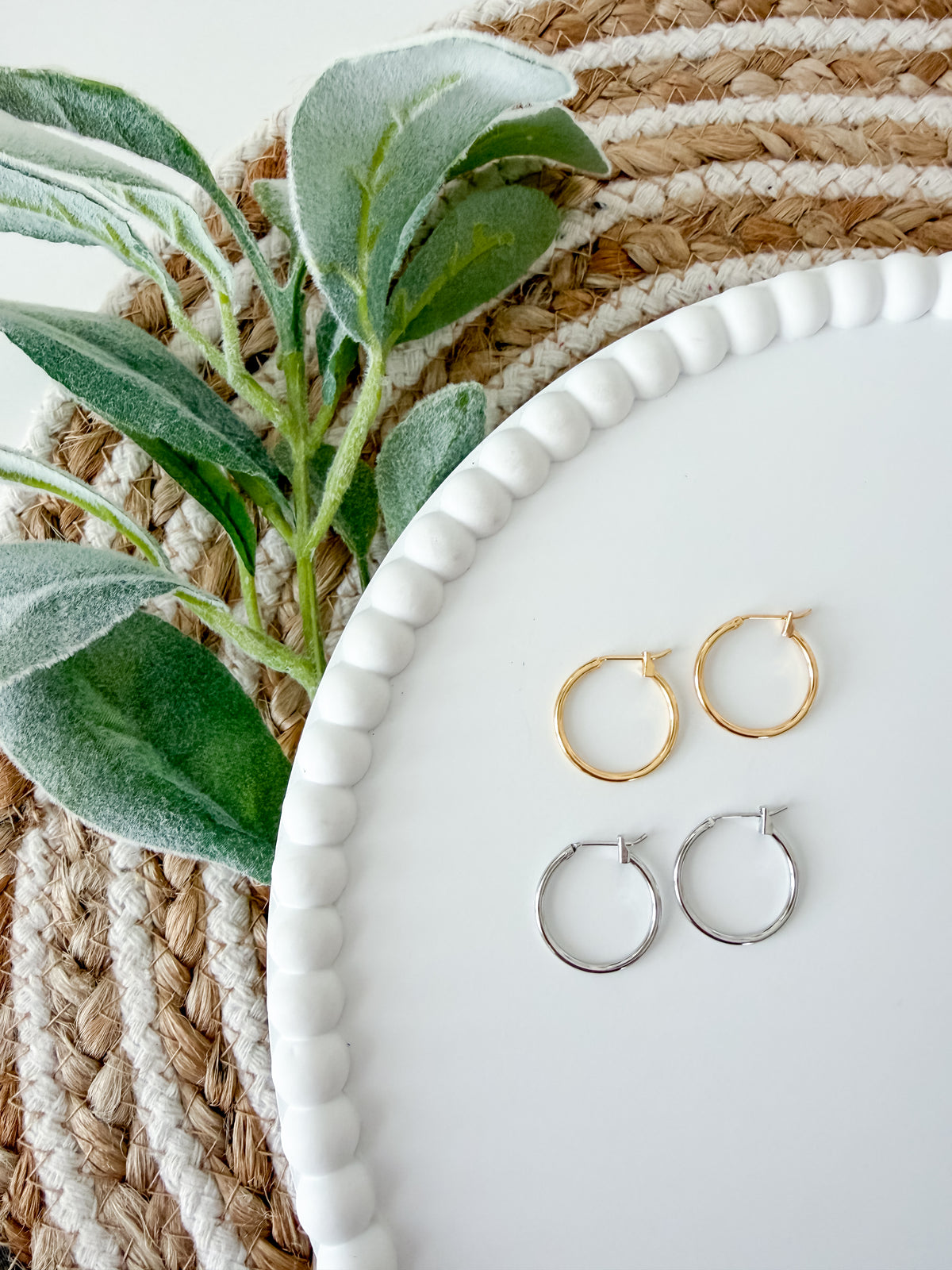 Interchangeable Hoops for Clay Charms
