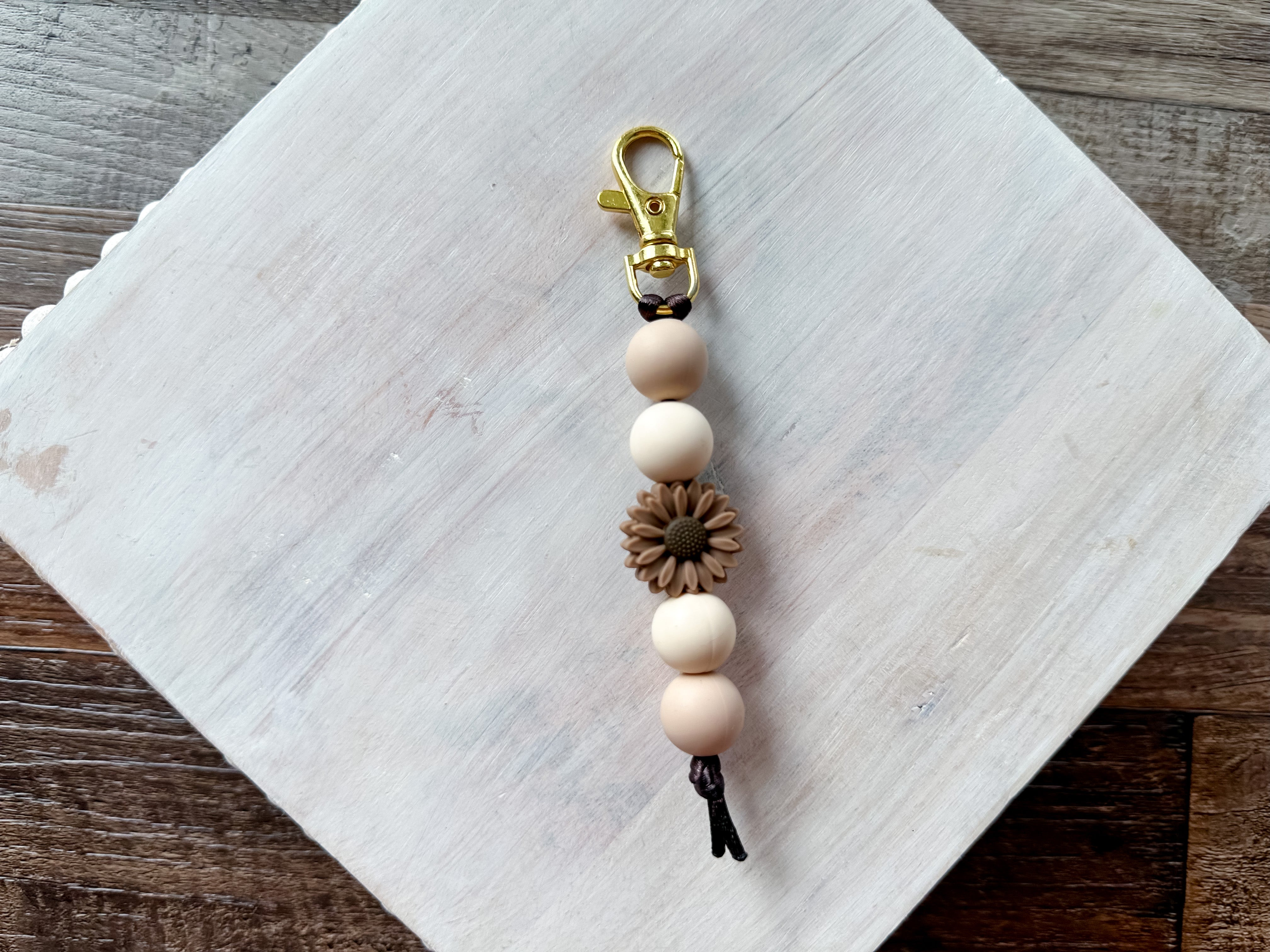 Beaded Keychains (multiple colors available) – Crafts by Monica, LLC