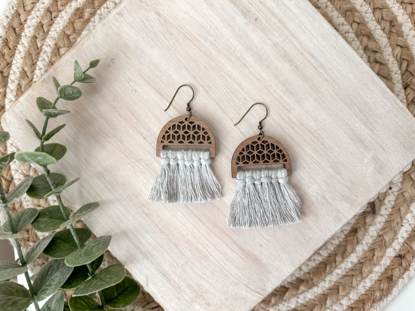 Cutout Shape Macramé