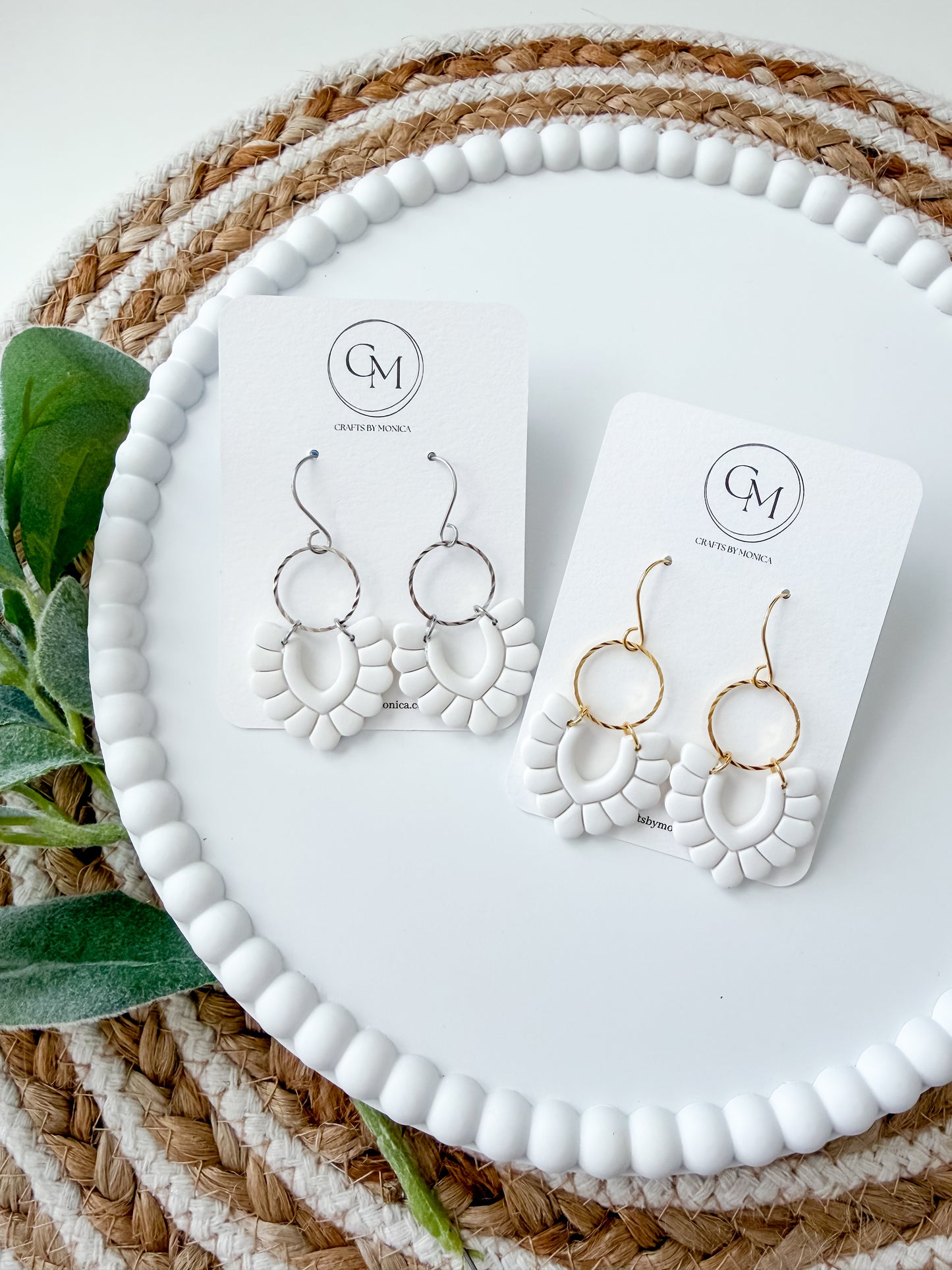 Clay V-Bubble Dangles (multiple colors available)