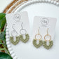 Clay V-Bubble Dangles (multiple colors available)
