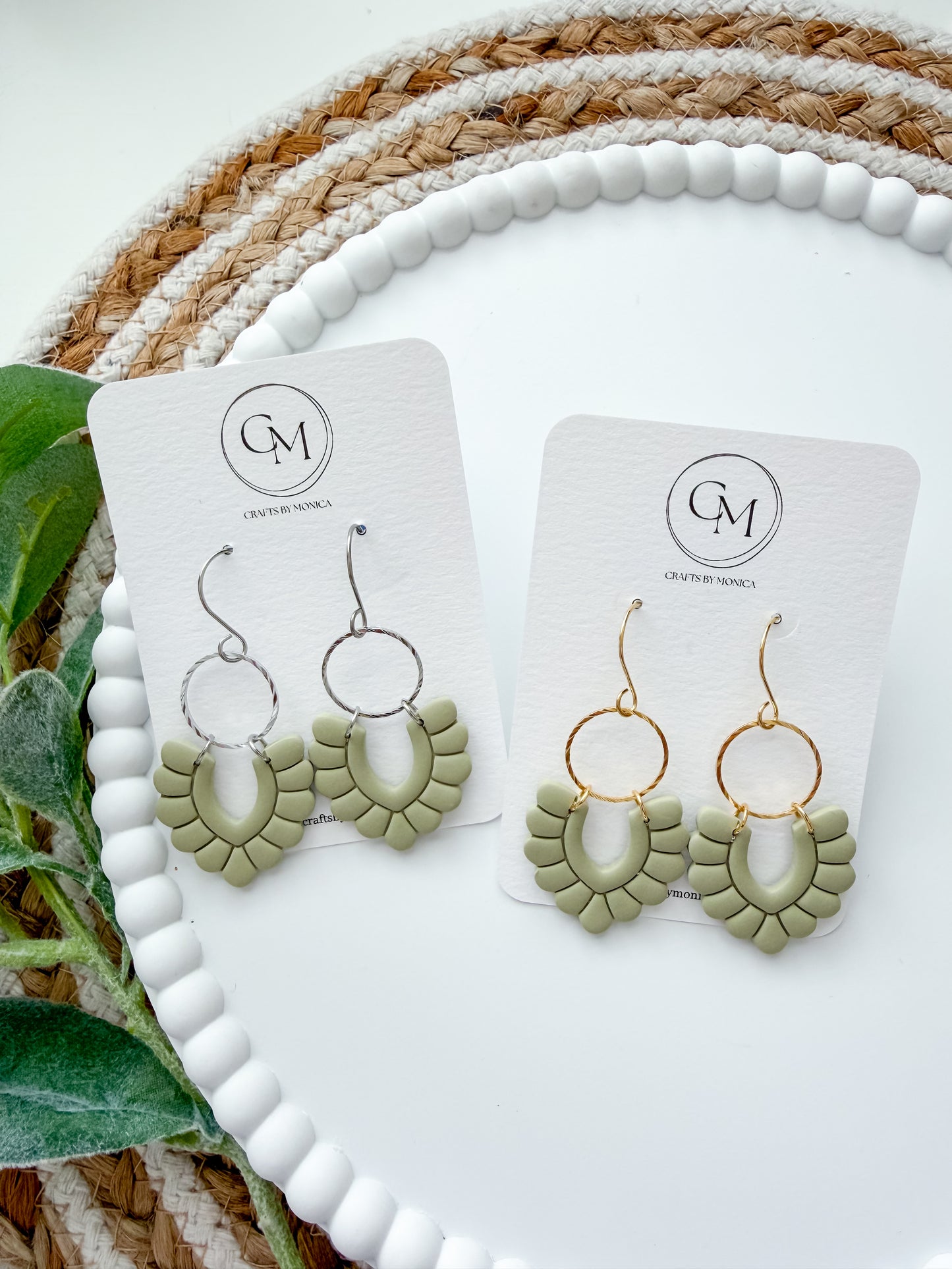 Clay V-Bubble Dangles (multiple colors available)