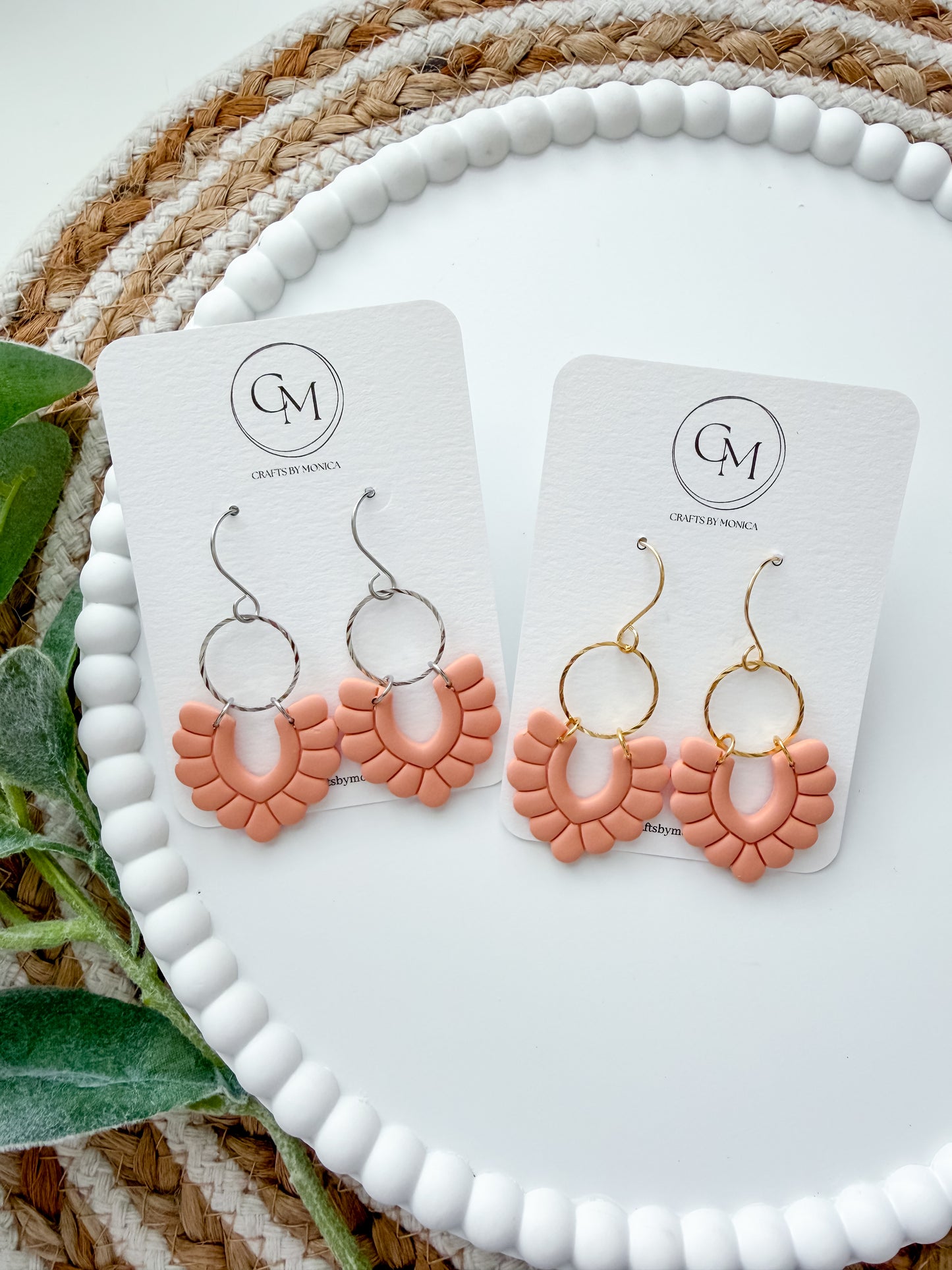 Clay V-Bubble Dangles (multiple colors available)