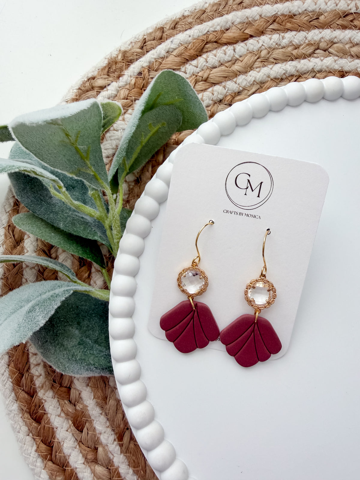 Clay Shell Dangle