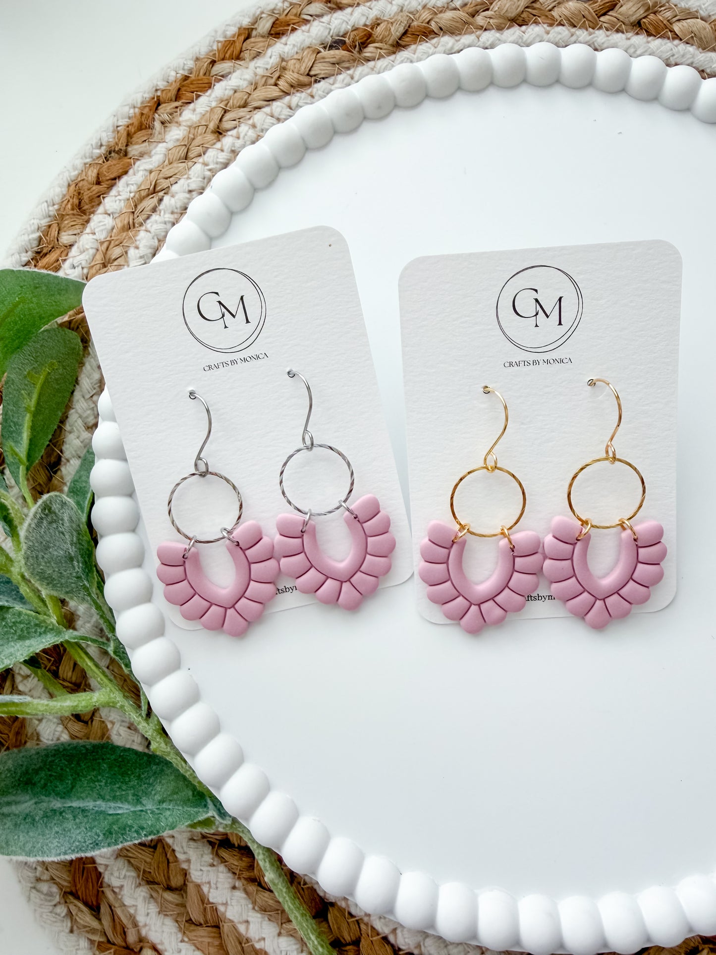 Clay V-Bubble Dangles (multiple colors available)
