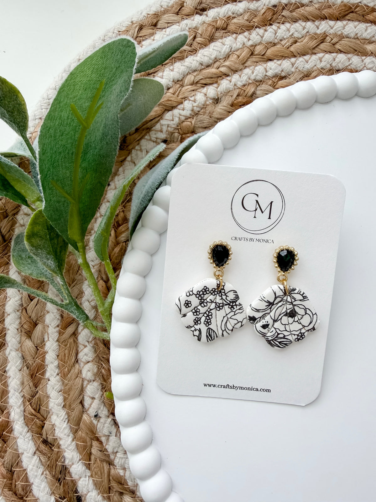 Clay Shell Dangle