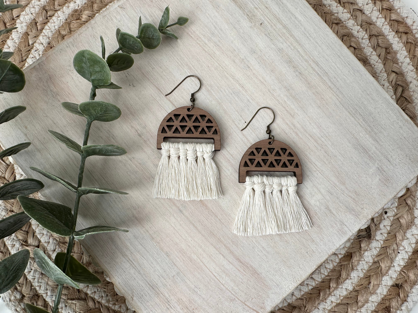 Cutout Shape Macramé