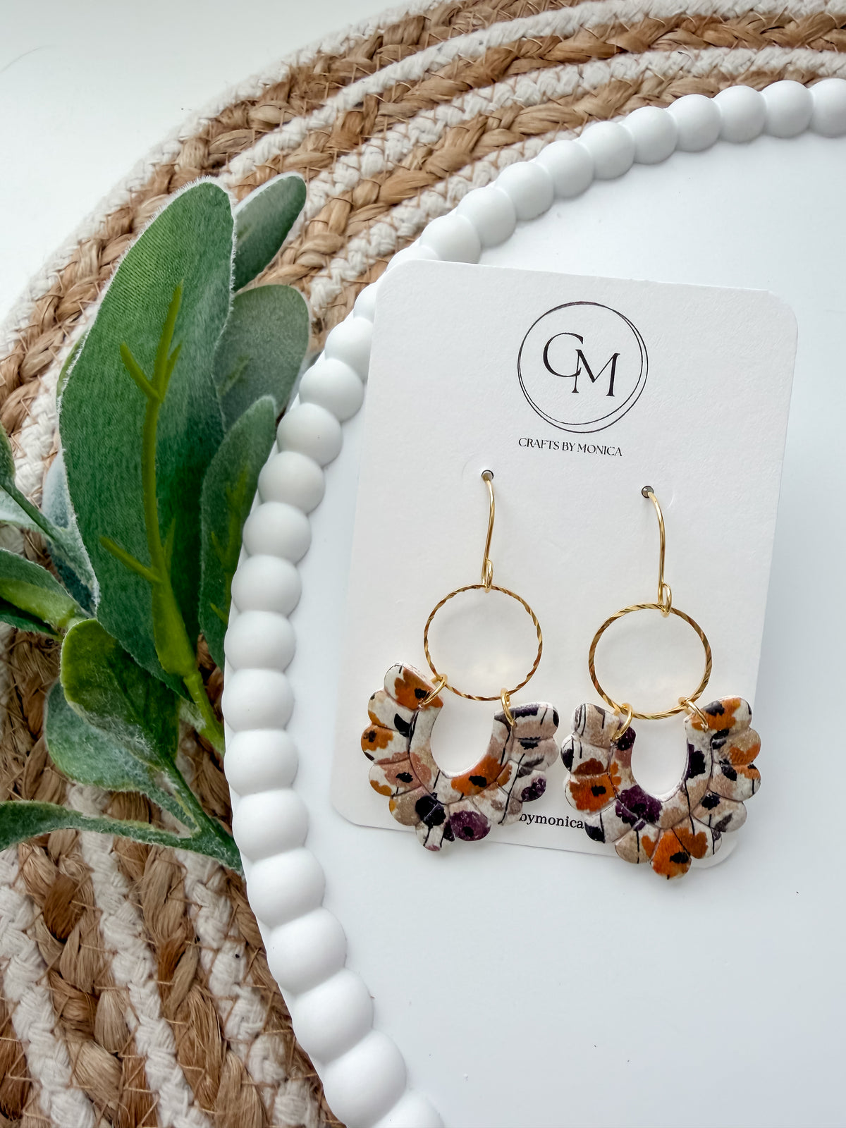 Clay V-Bubble Dangles (multiple colors available)