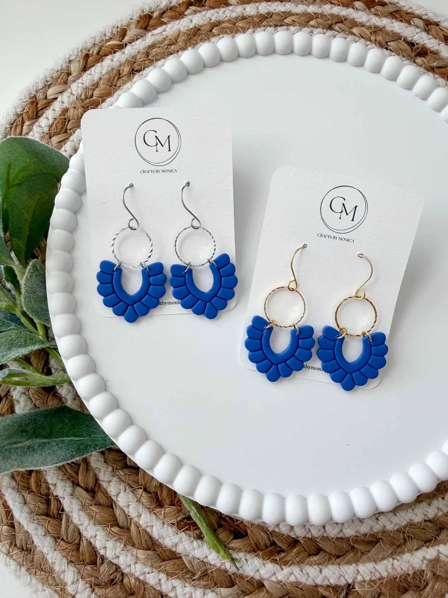 Clay V-Bubble Dangles (multiple colors available)
