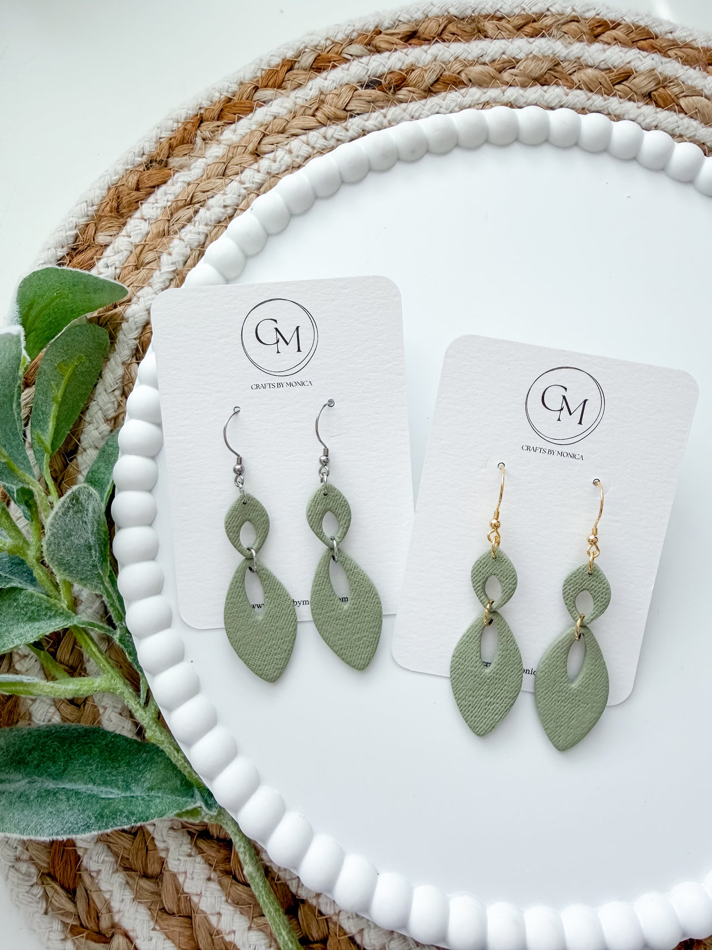 Pointed Oval Dangles