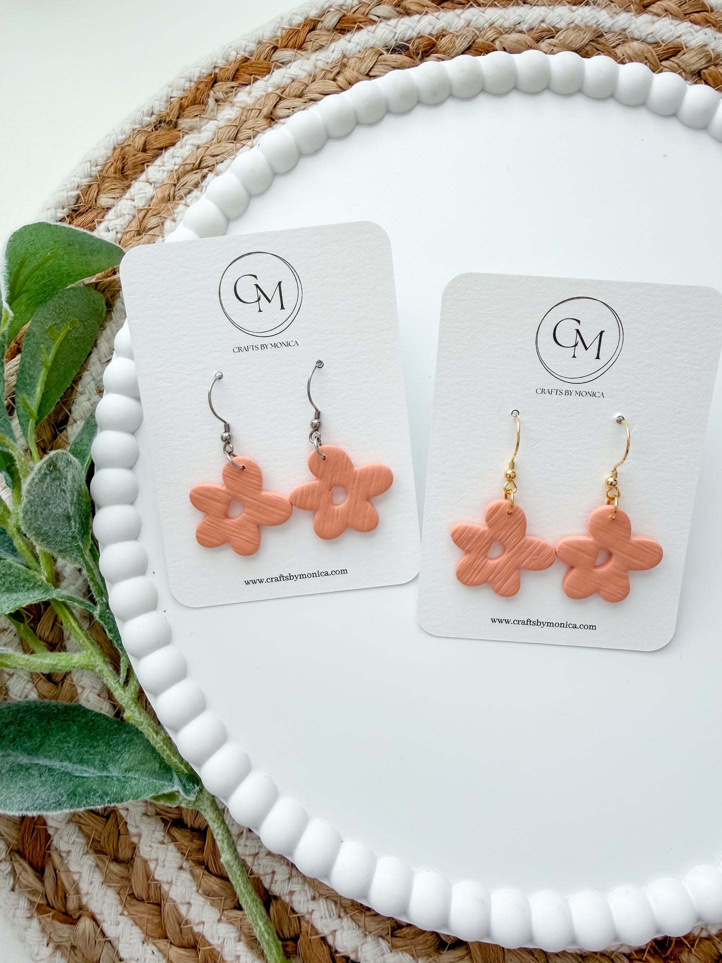 Boho Floral Dangles