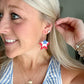 Red, White & Blue Clay Stars