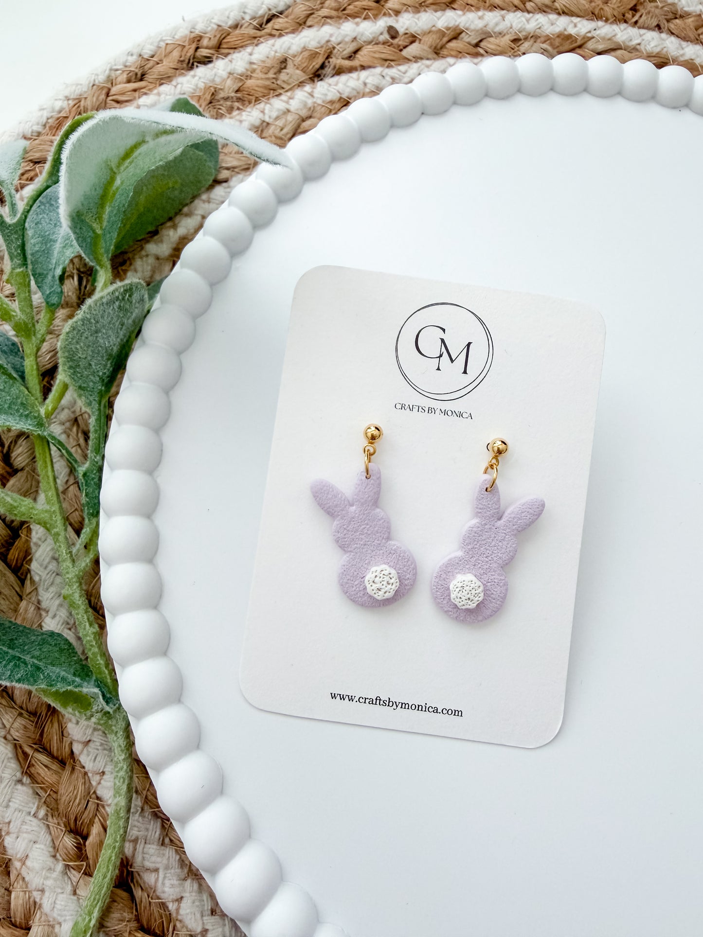 Clay Bunny Ball Stud Posts