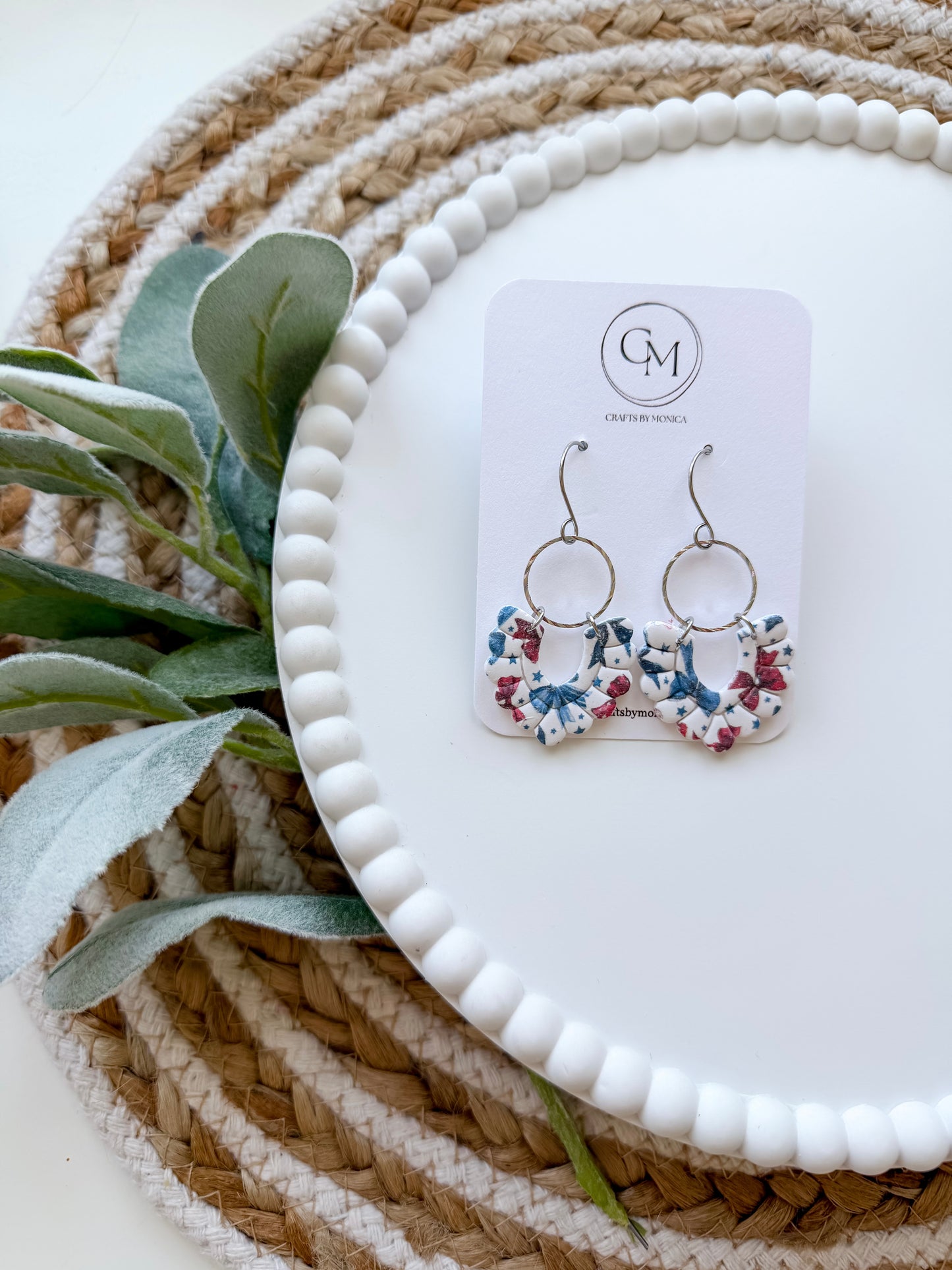 Clay V-Bubble Dangles (multiple colors available)