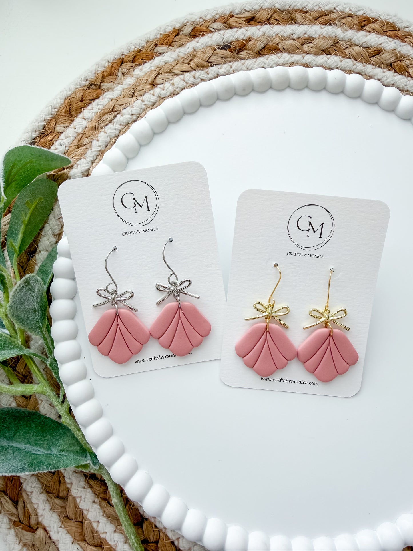 Clay Shell Dangle