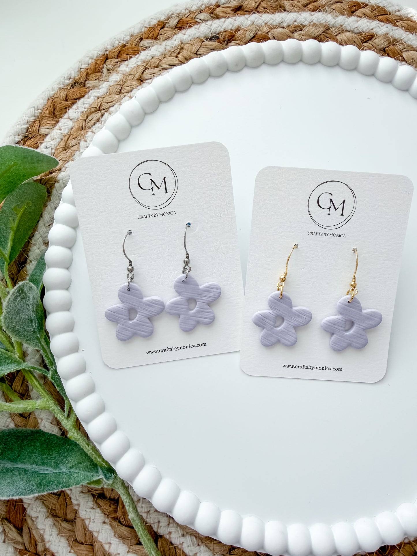 Boho Floral Dangles