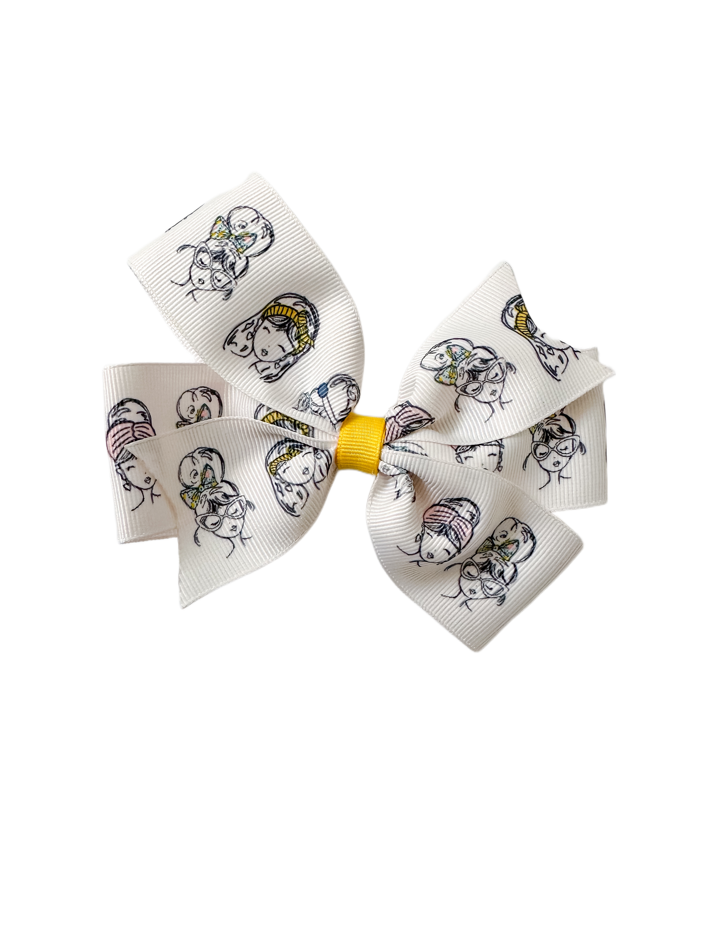 Kids 6” Bows with Alligator Clip