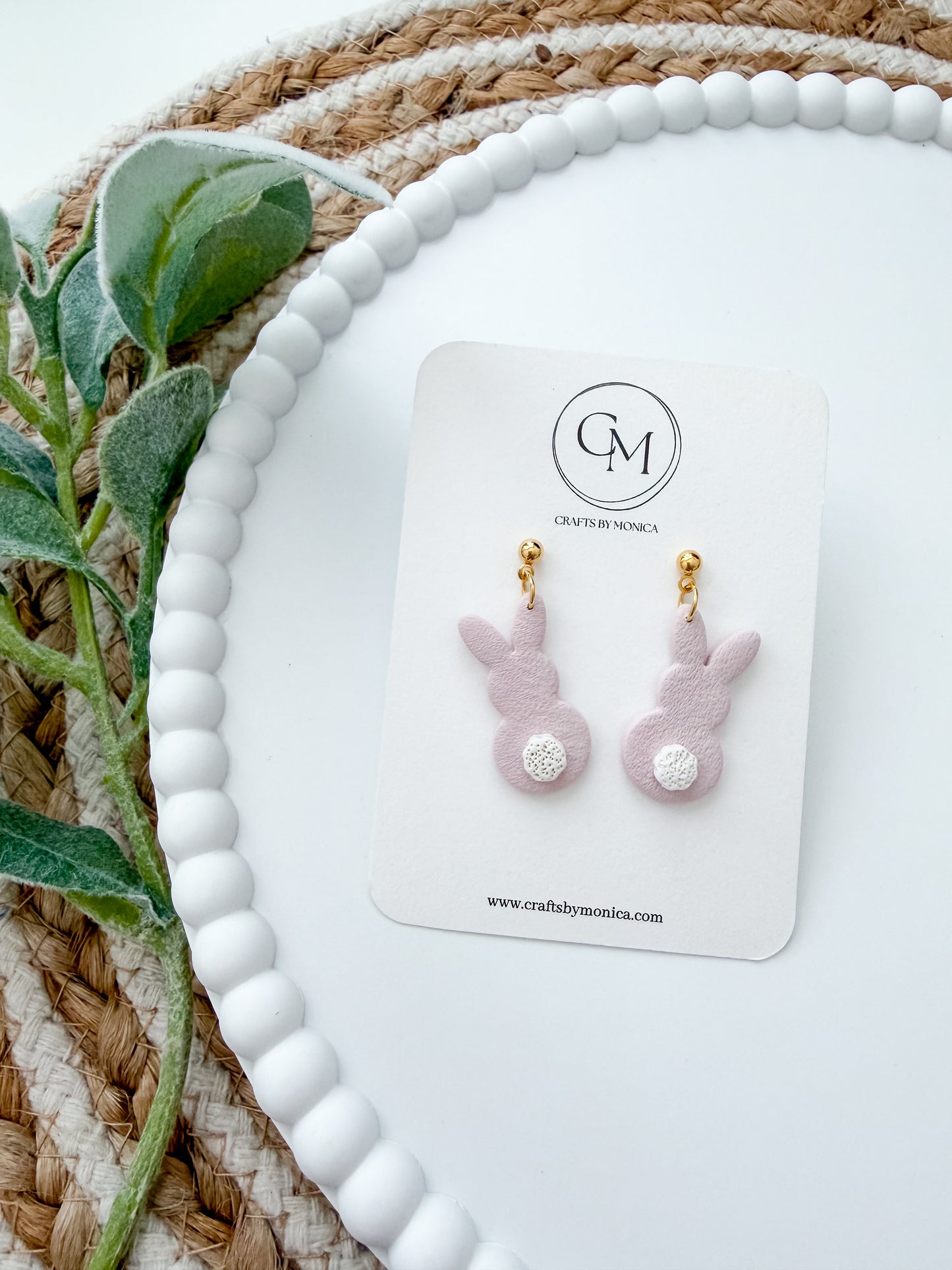Clay Bunny Ball Stud Posts