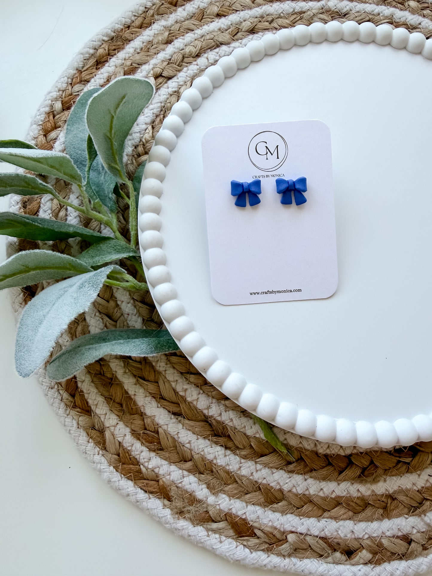 Clay 3D Bow Studs