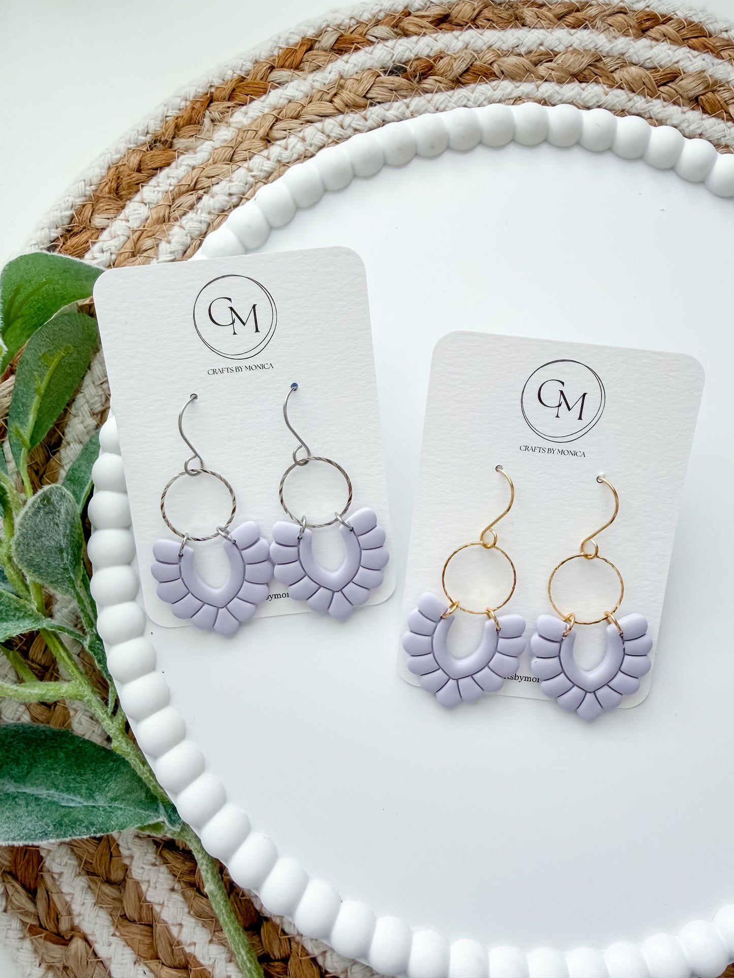Clay V-Bubble Dangles (multiple colors available)