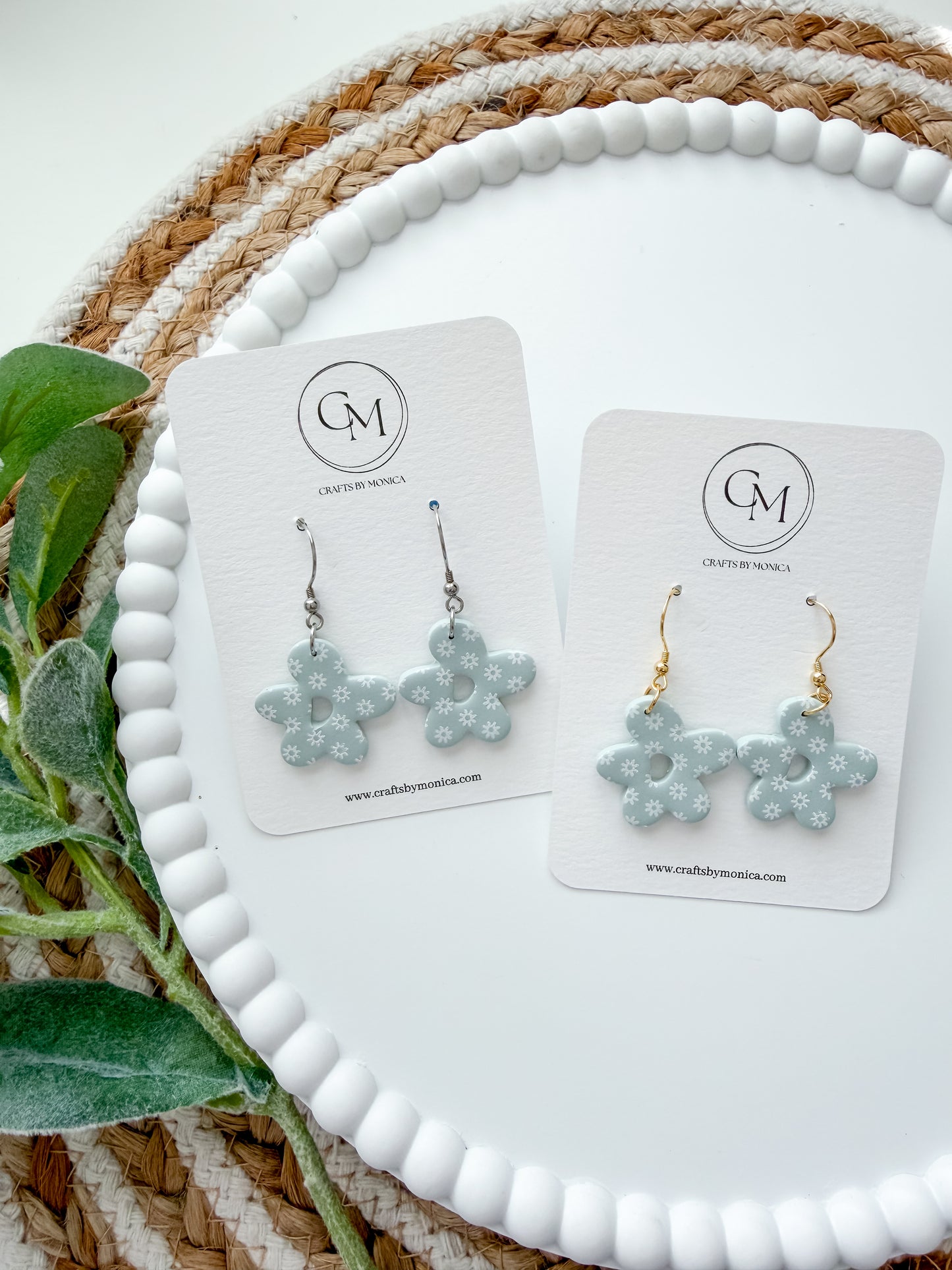 Boho Floral Dangles