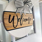 Farmhouse Welcome Sign