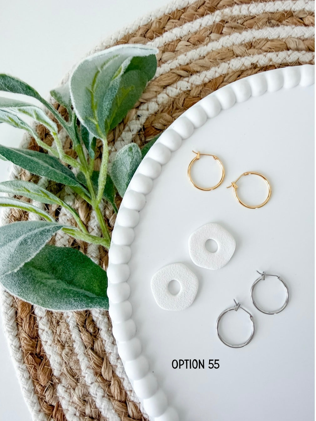 Clay Interchangeable Hoop Charms