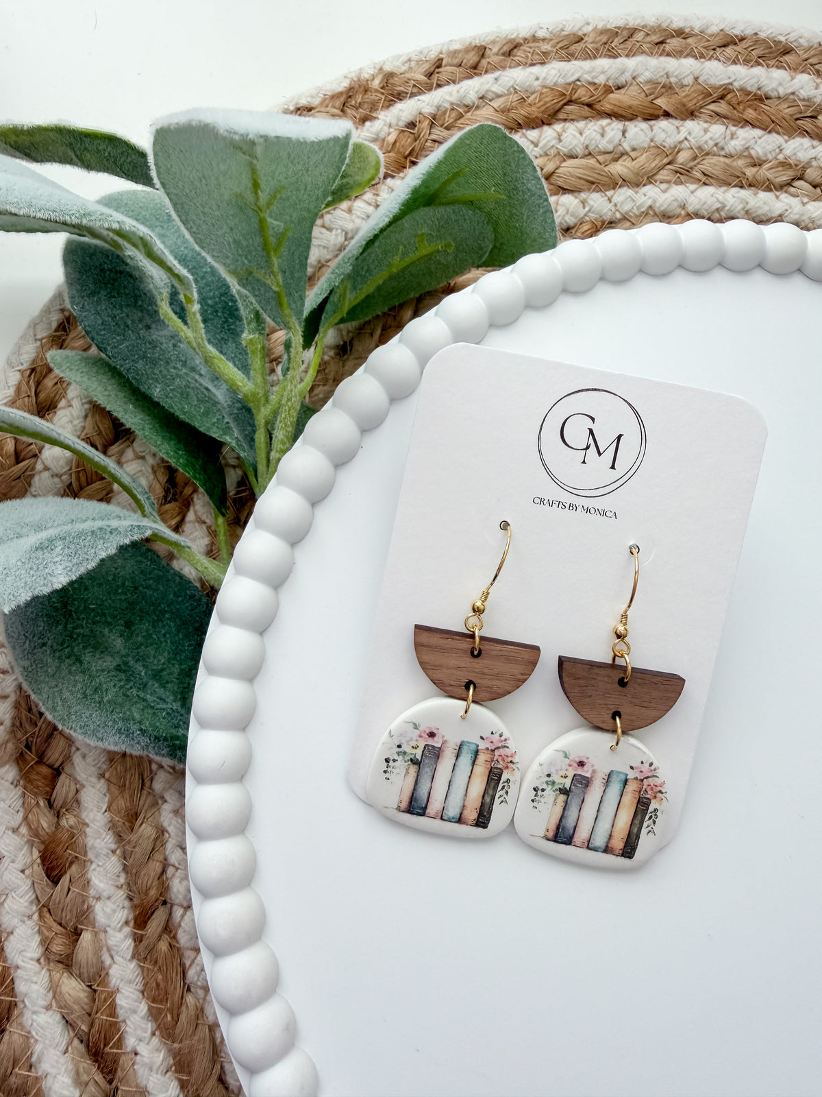 Clay Book Dangles