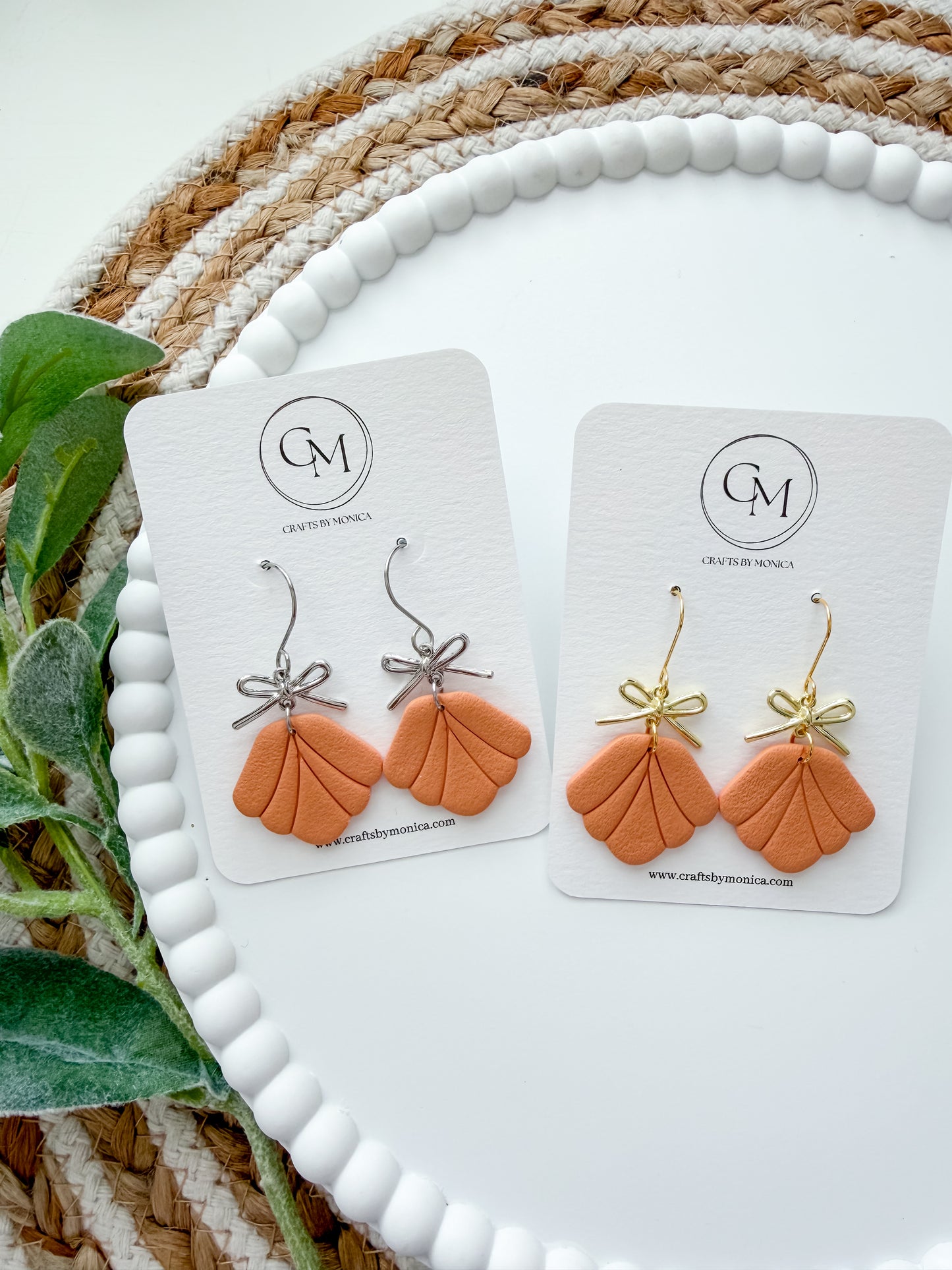 Clay Shell Dangle