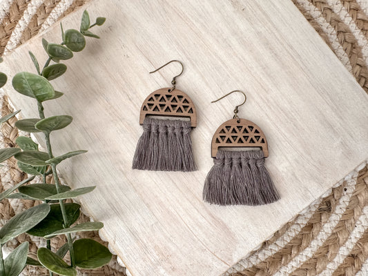 Cutout Shape Macramé