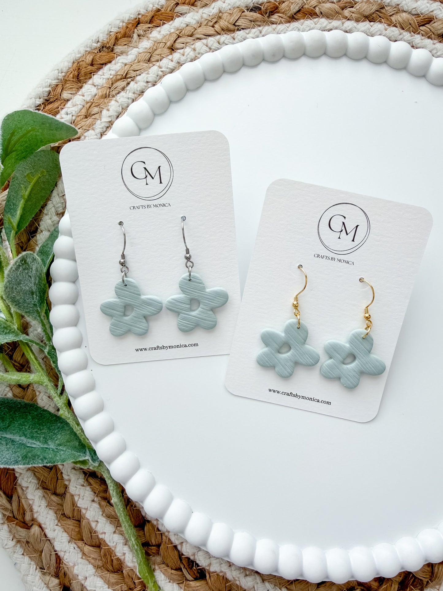 Boho Floral Dangles