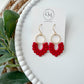 Clay V-Bubble Dangles (multiple colors available)