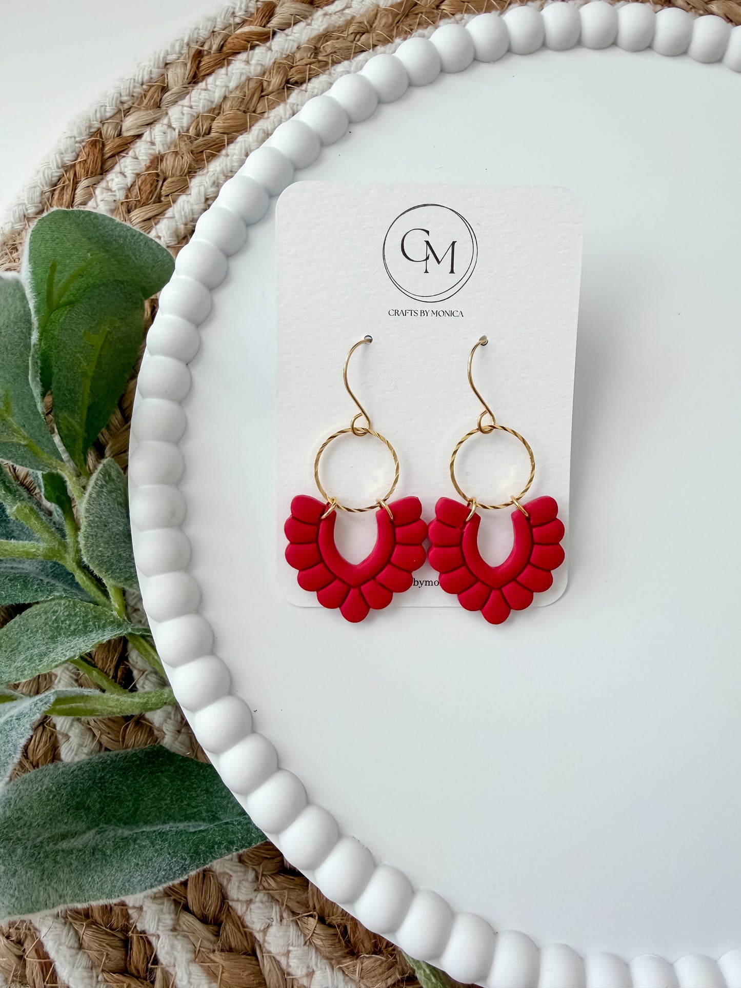 Clay V-Bubble Dangles (multiple colors available)