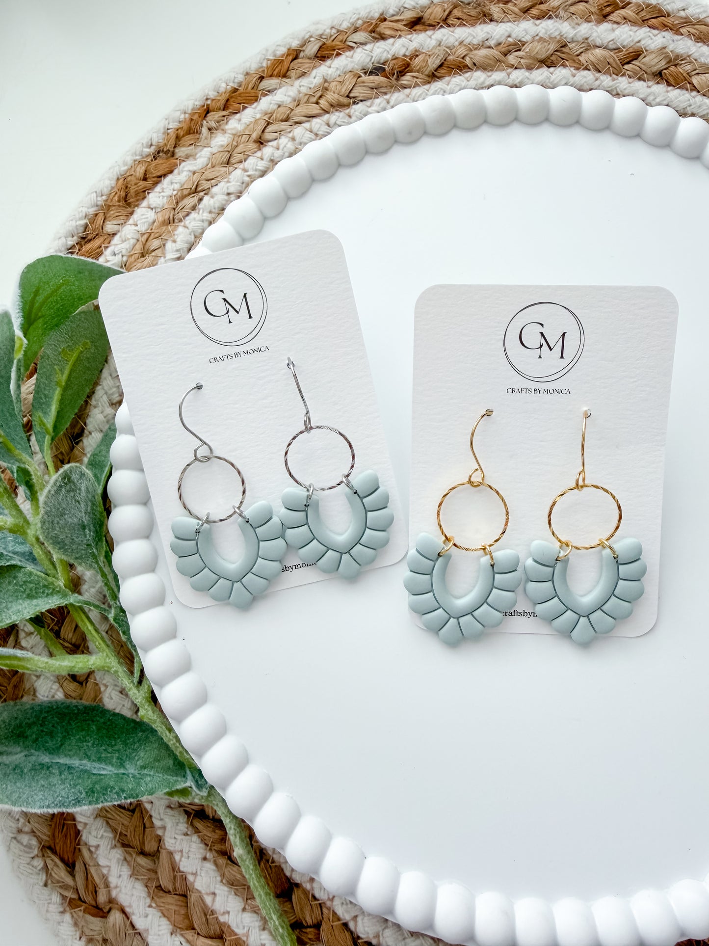 Clay V-Bubble Dangles (multiple colors available)