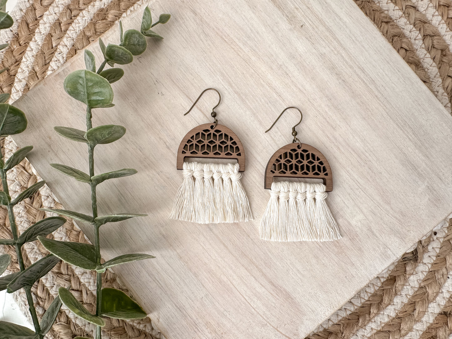 Cutout Shape Macramé