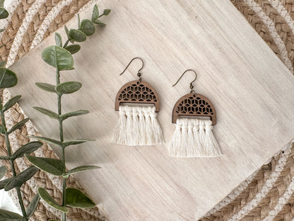 Cutout Shape Macramé