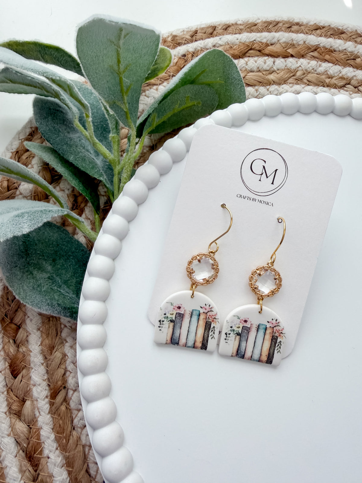 Clay Book Dangles