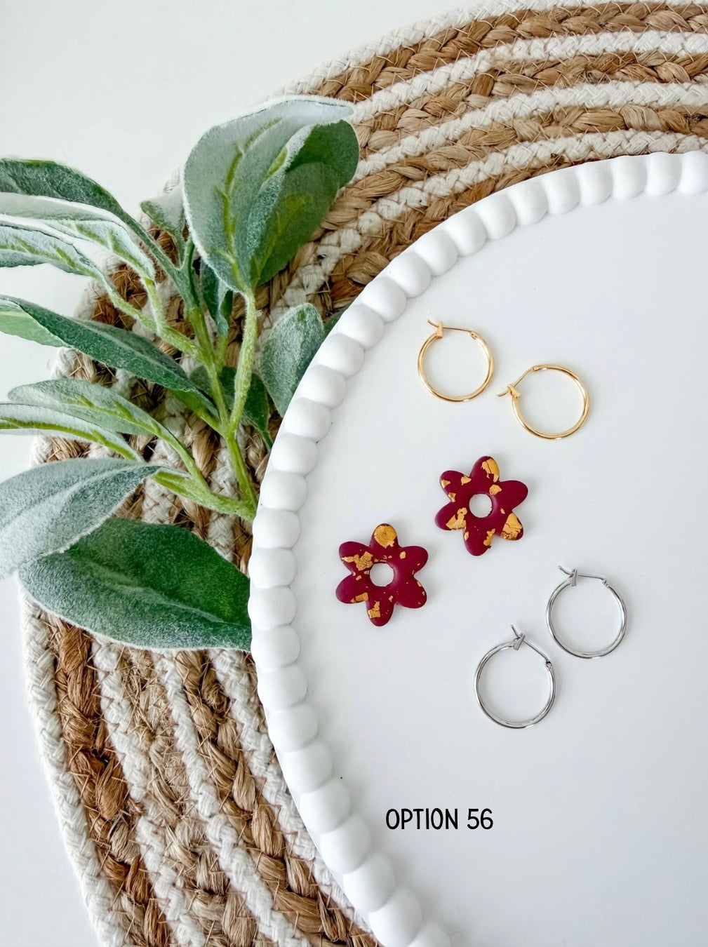 Clay Interchangeable Hoop Charms