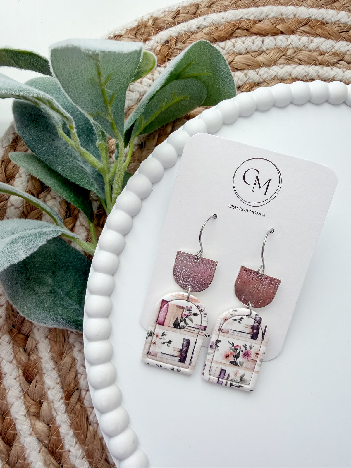 Clay Book Dangles