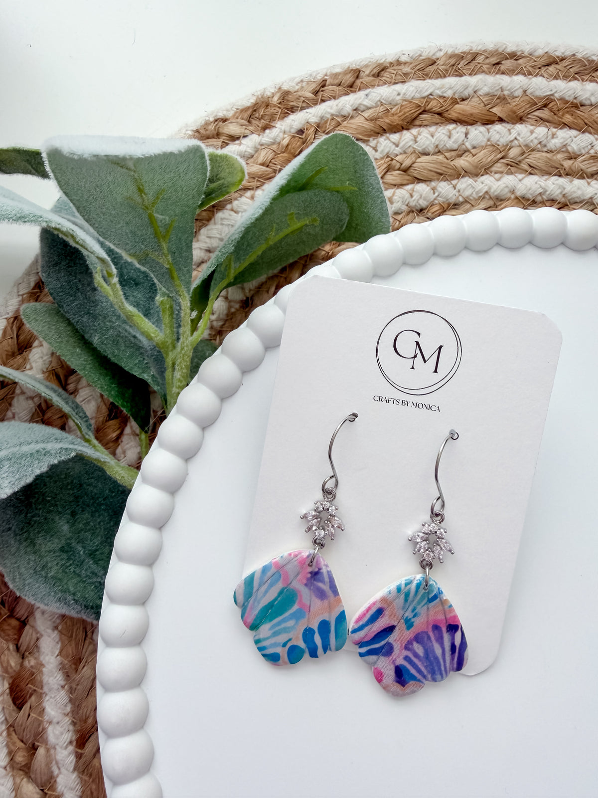 Clay Shell Dangle
