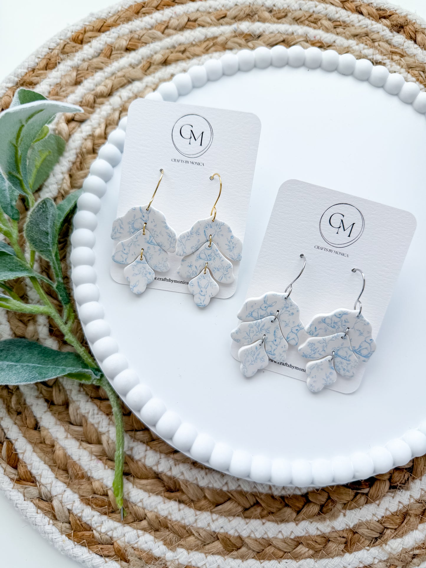 Spring Scallop Dangles