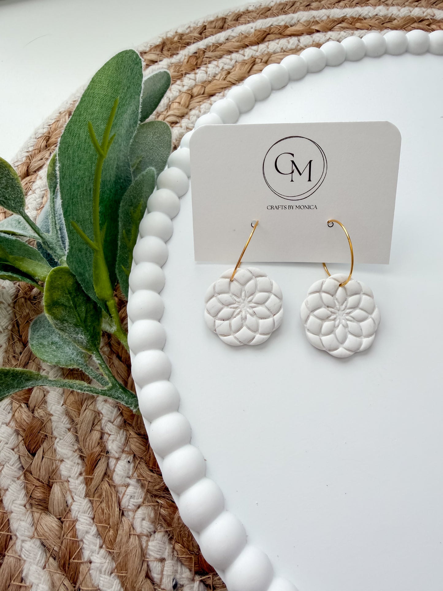 Floral Hoops