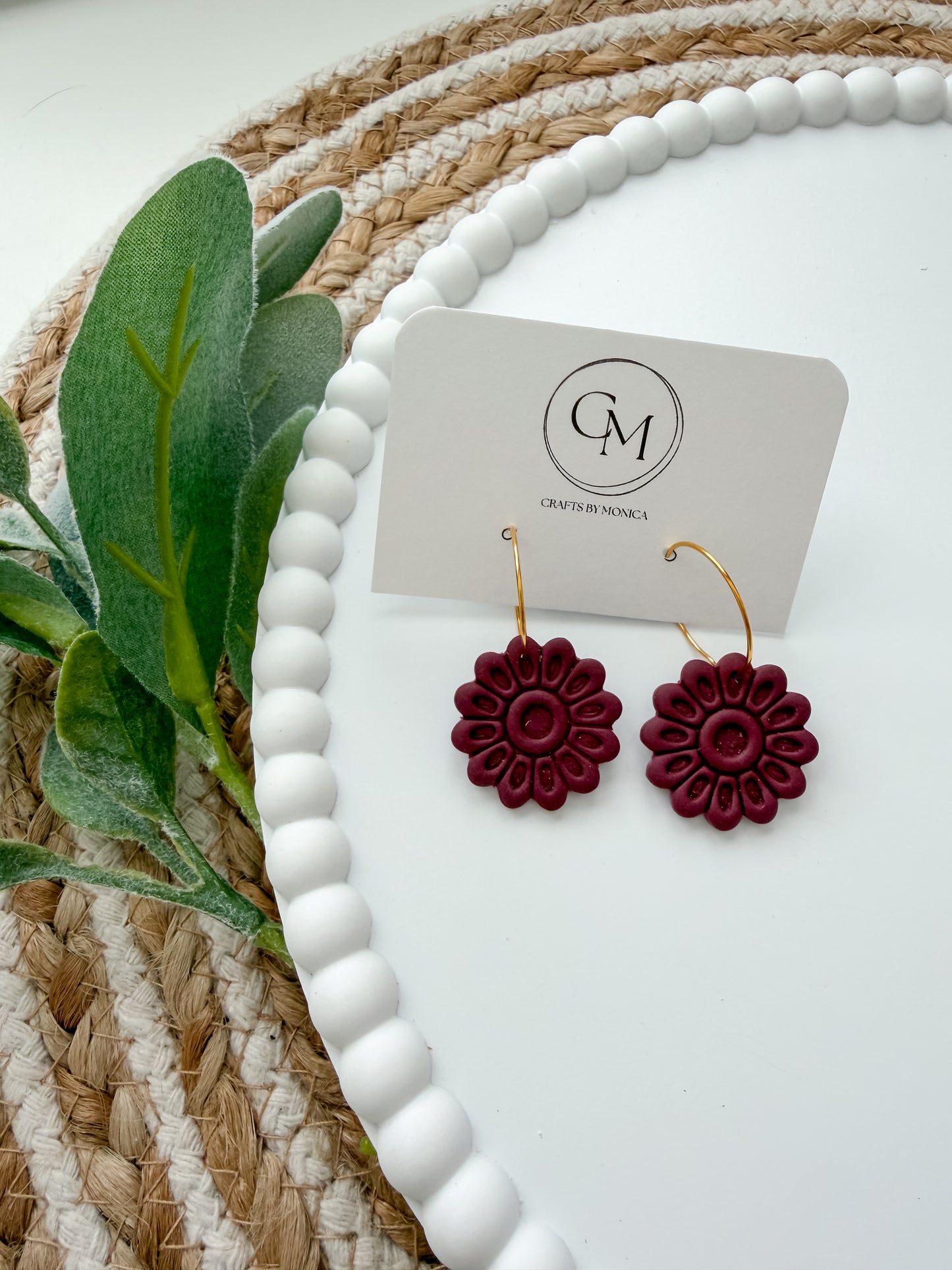 Floral Hoops