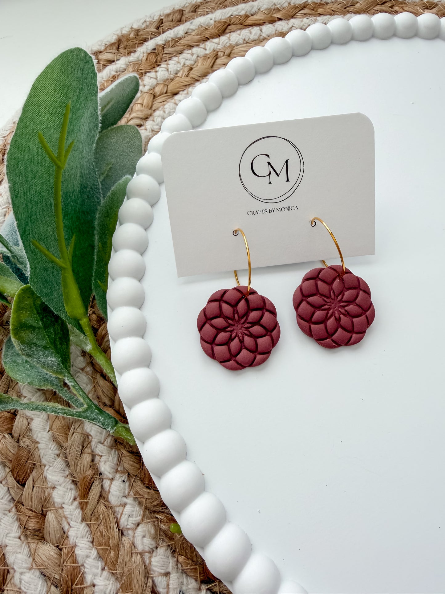 Floral Hoops