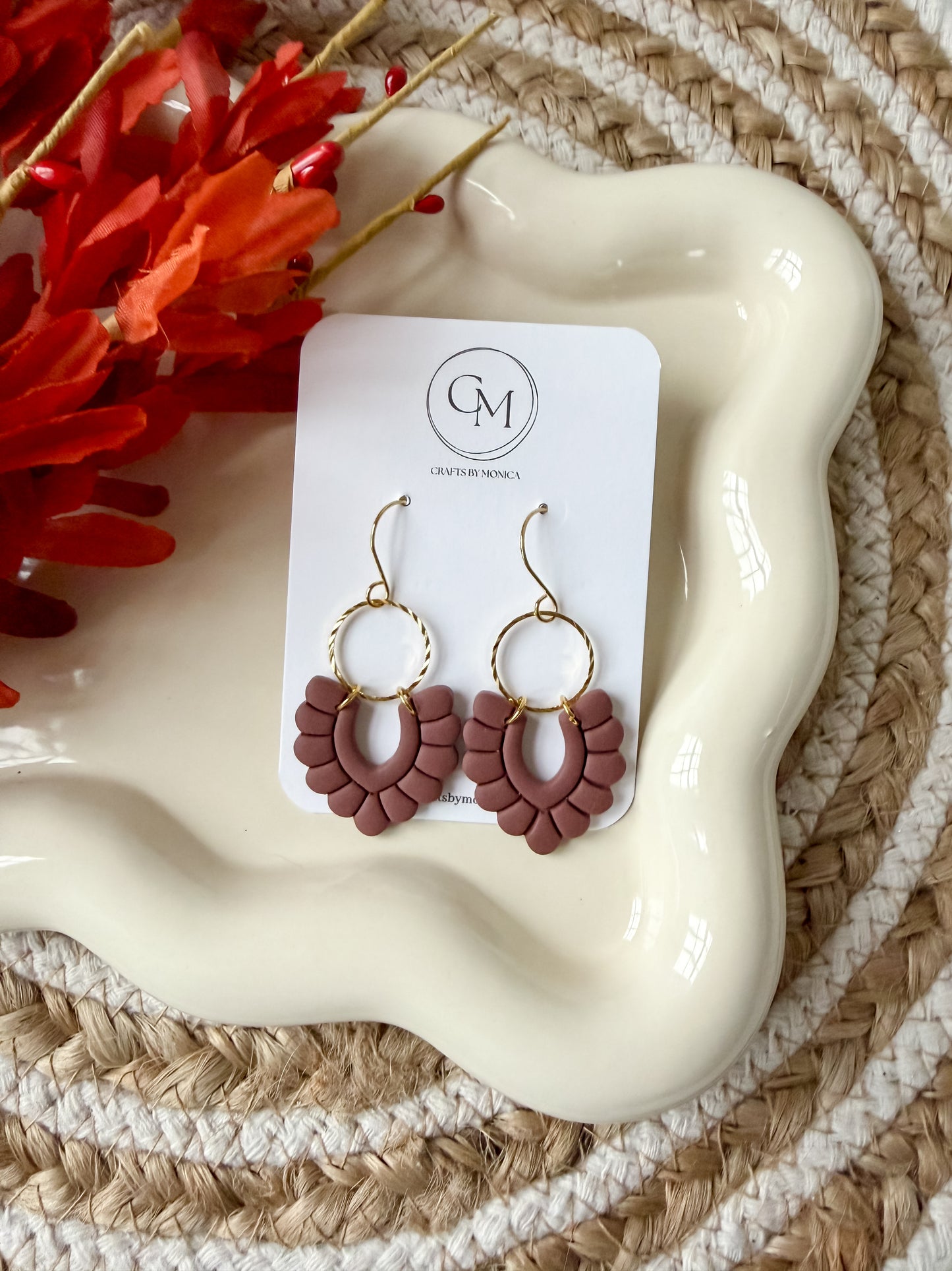 Clay V-Bubble Dangles (multiple colors available)